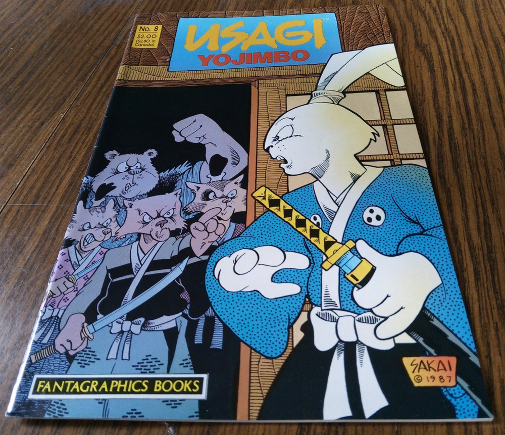 Usagi Yojimbo #8 May 1988 Fantagraphics Books